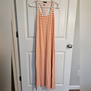 Tommy Bahama Peach Striped Dress